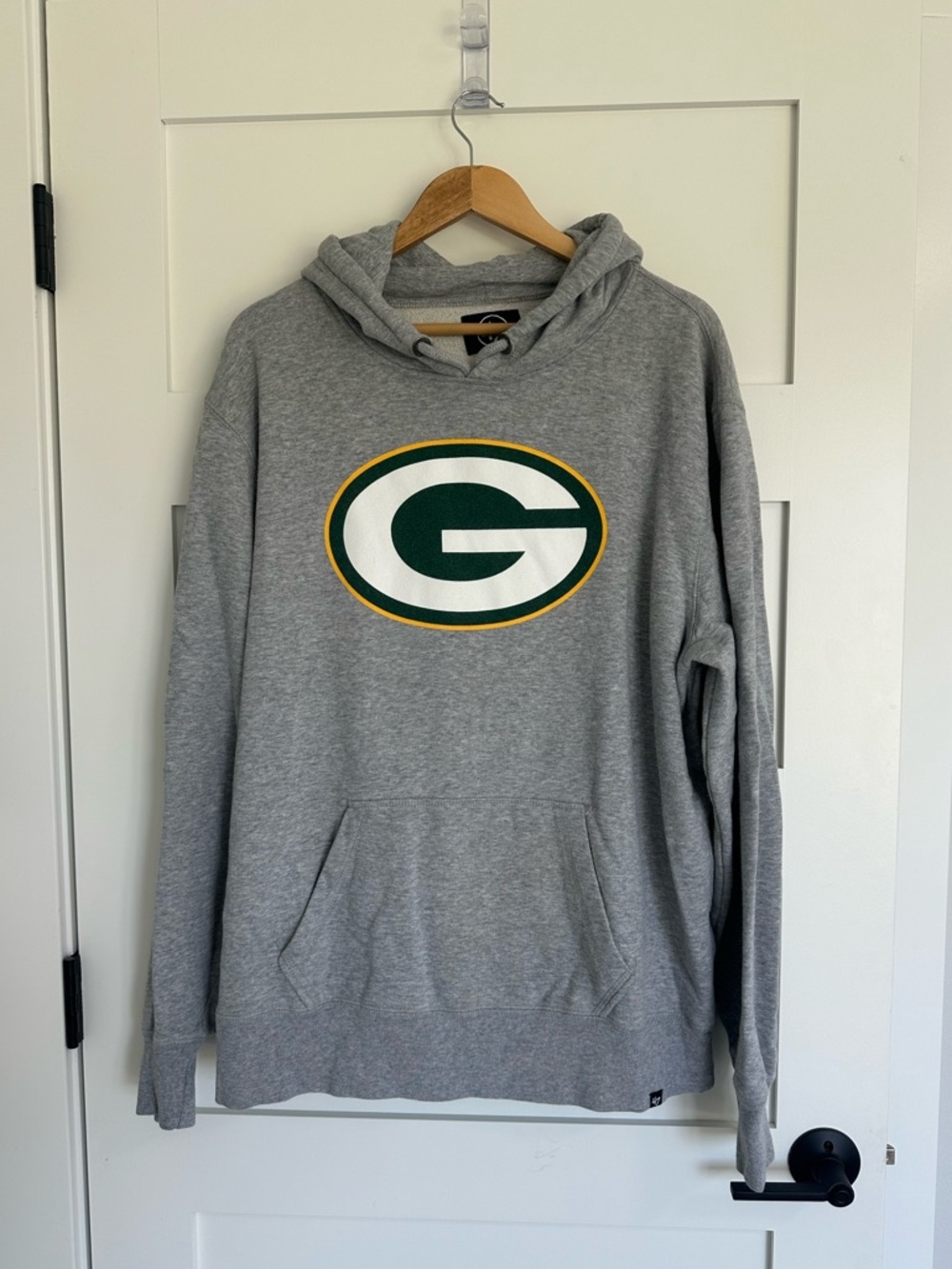 Green Bay Packers ‘47 Men’s Gray Pullover Hoodie Size XXL